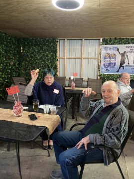 Cathy Kinney Keegan, Chuck Keegan, Terry Glandon
